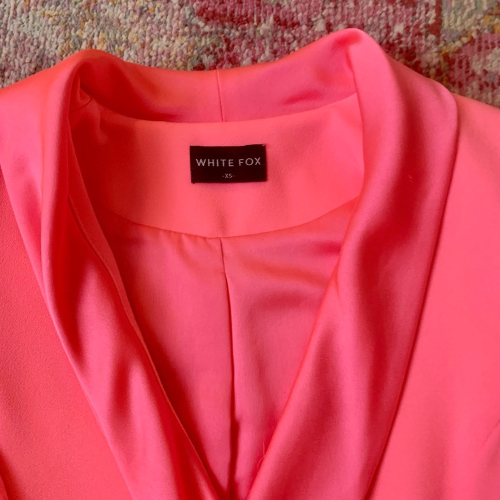 White Fox Boutique Pink Blazer Dress - Picture 8 of 8